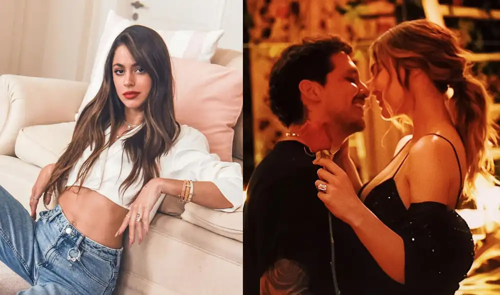La mexicana y pareja de Christian Nodal reaccionó a lo dicho por su compañera de la canción ‘La niña de la escuela’. Foto: Instagram / Tini Stoessel La mexicana y pareja de Christian Nodal reaccionó a lo dicho por su compañera de la canción ‘La niña de la escuela’. Foto: Instagram / Tini Stoessel