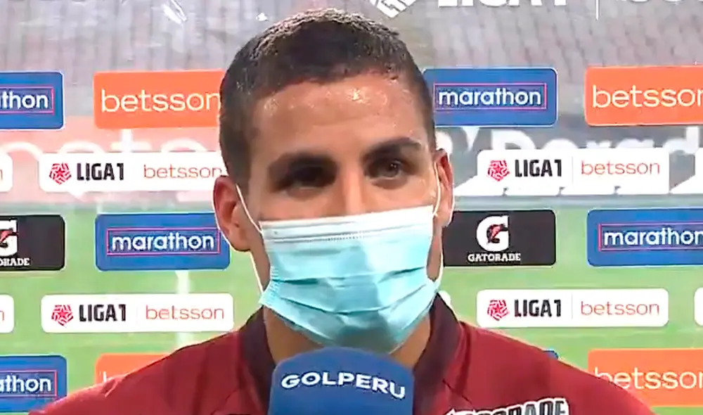 Succar anotó su primer tanto en la temporada 2021. Foto: captura GolPerú