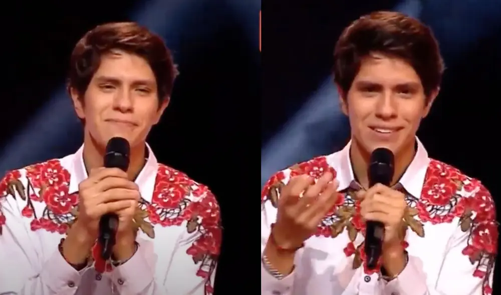 Sebastian Tello fue derrotado por Sebastian Mahle en la reciente edición de La voz Perú. Foto: captura/Latina