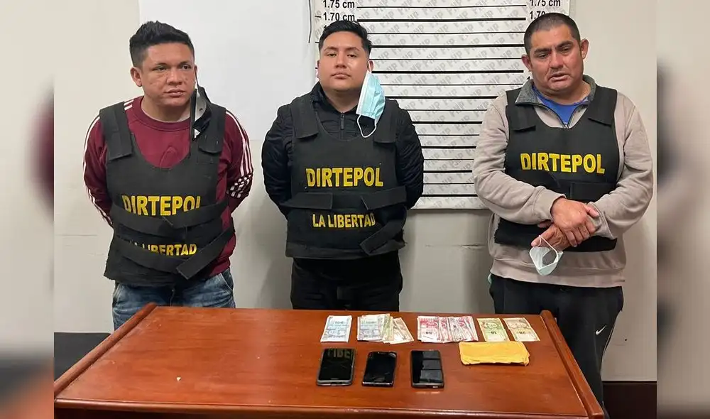 Delincuentes le exigían 15.000 soles a un ciudadano para no atentar contra su vida. Foto: PNP