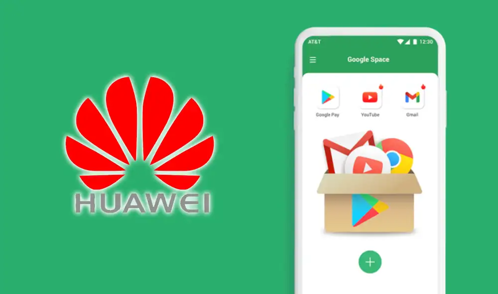 GSpace crea un espacio virtual en tu teléfono donde podrás bajar las apps de Google. Foto: Huawei
