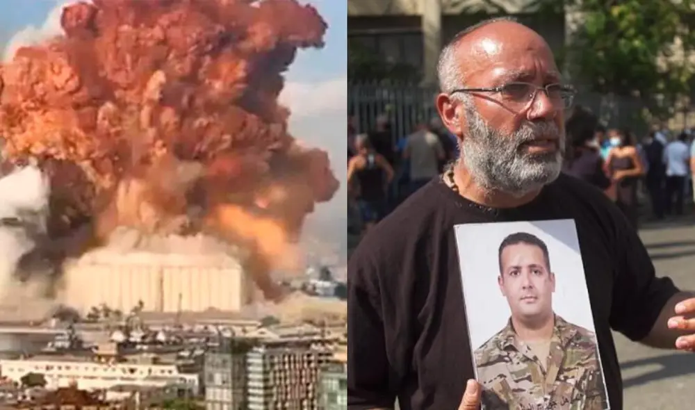 Miles de personas afectadas piden justicia a las autoridades de Líbano. Foto: composición LR.