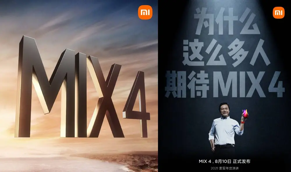 Xiaomi ha confirmado el lanzamiento oficial para este próximo 10 de agosto, un día antes de que los coreanos presenten su línea de plegables. Foto: Xiaomi Xiaomi ha confirmado el lanzamiento oficial para este próximo 10 de agosto, un día antes de que los coreanos presenten su línea de plegables. Foto: Xiaomi