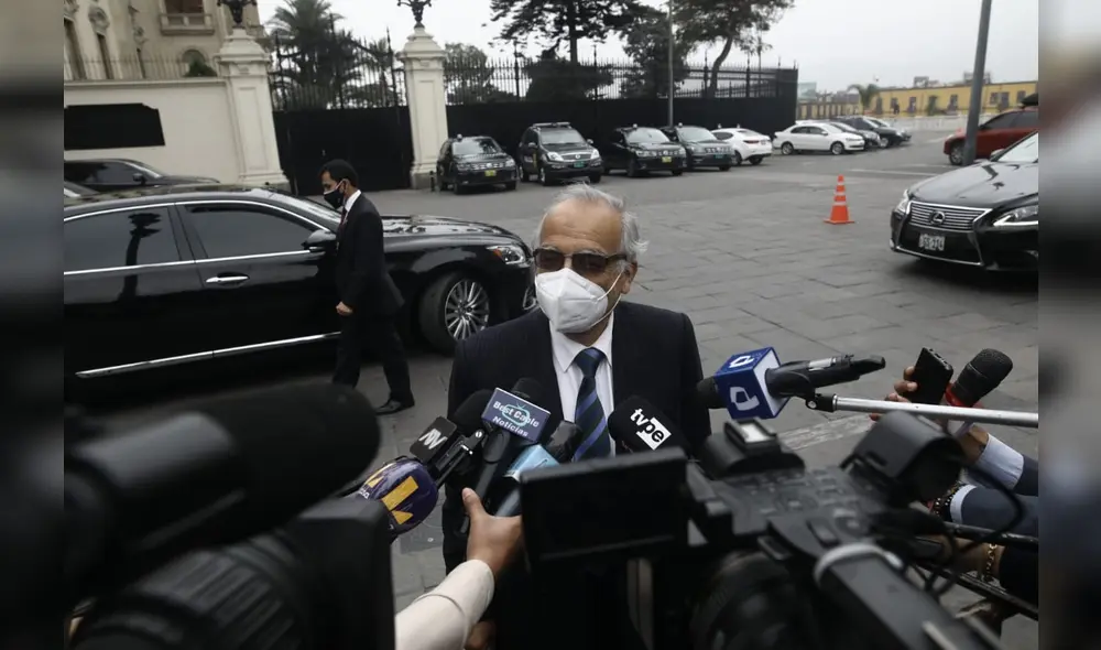 Aníbal Torres  no descartó que personas cercanas a Cerrón sí hayan sido contratadas para esta gestión. Foto: Aldair Mejia