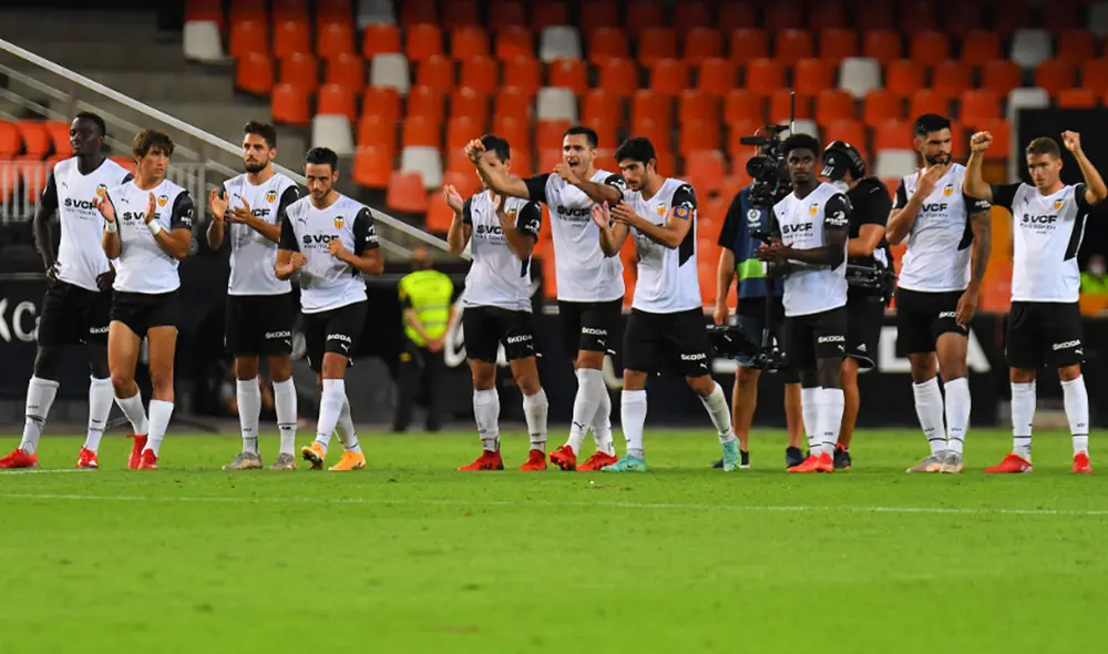 Valencia y Milan se enfrentaron en el Estadio de Mestalla. Foto: EFE Valencia y Milan se enfrentaron en el Estadio de Mestalla. Foto: EFE