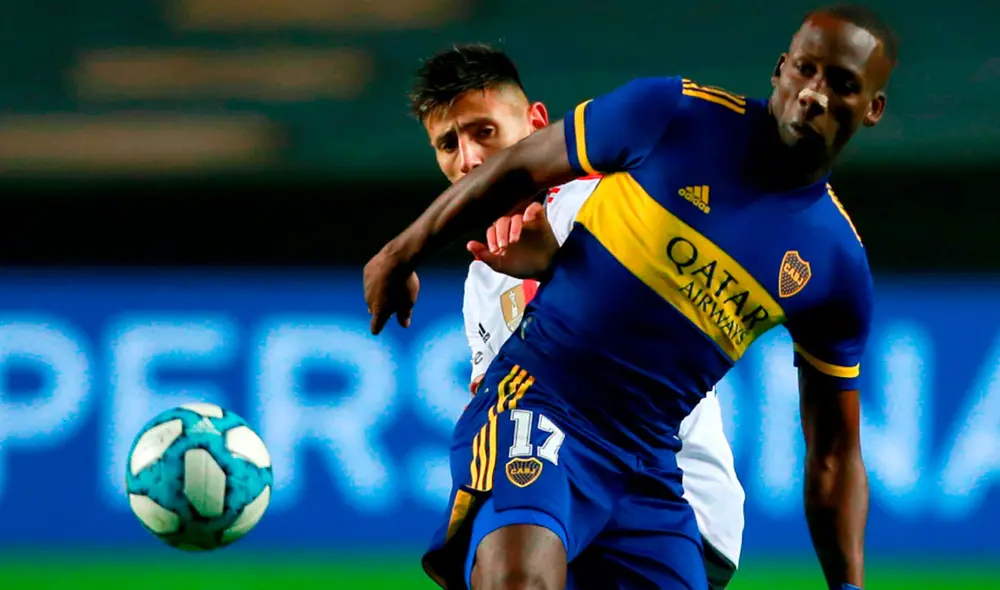 Boca Juniors y River Plate se fueron al descanso empatados a cero. Foto: EFE Boca Juniors y River Plate se fueron al descanso empatados a cero. Foto: EFE