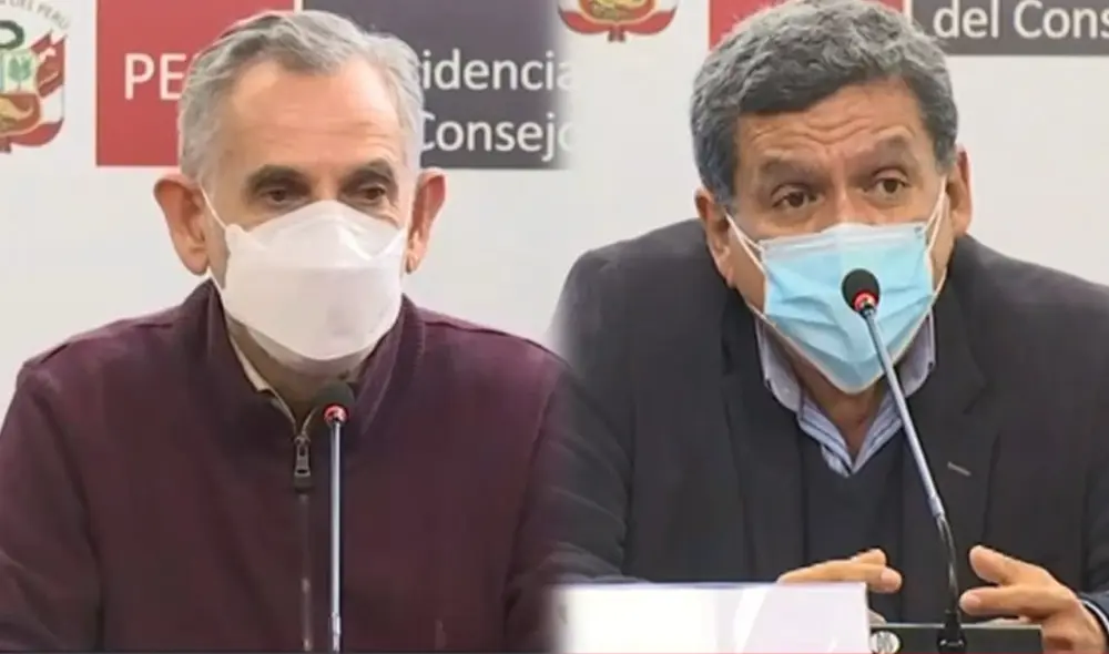 Ministro Hernando Cevallos confirmó que vacunatones serán replicados en Ica, Arequipa, Pasco y Junín. Foto: captura de Tv Perú Ministro Hernando Cevallos confirmó que vacunatones serán replicados en Ica, Arequipa, Pasco y Junín. Foto: captura de Tv Perú