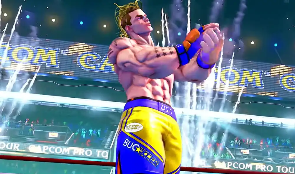 Luke estará disponible en Street Fighter V desde noviembre. Foto: captura Capcom