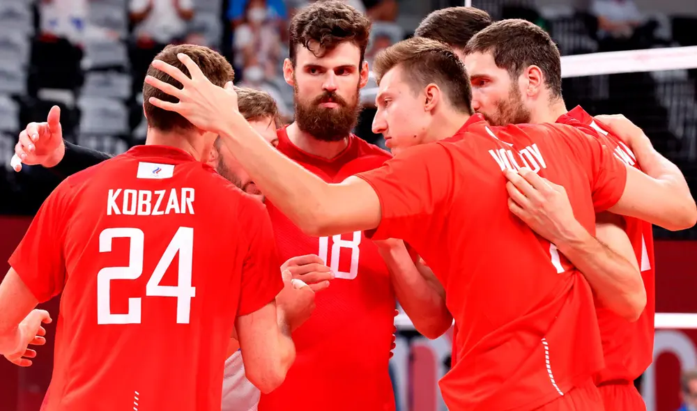 En uno de los eventos más esperados, el equipo del Comité Olímpico Ruso (ROC) clasificó a la final de voleibol masculino tras vencer a Brasil. Foto: EFE En uno de los eventos más esperados, el equipo del Comité Olímpico Ruso (ROC) clasificó a la final de voleibol masculino tras vencer a Brasil. Foto: EFE