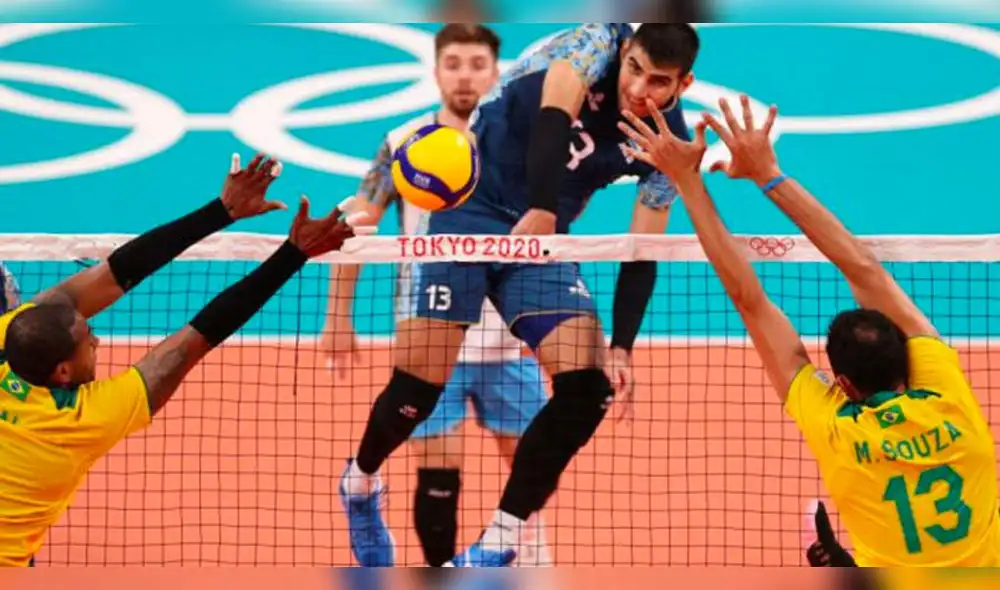 Argentina vs. Brasil se enfrentan por la medalla de bronce. Foto: EFE