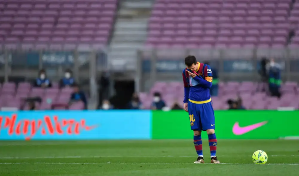 El contrato entre Lionel Messi y Barcelona se terminó en junio del 2021. Foto: AFP El contrato entre Lionel Messi y Barcelona se terminó en junio del 2021. Foto: AFP