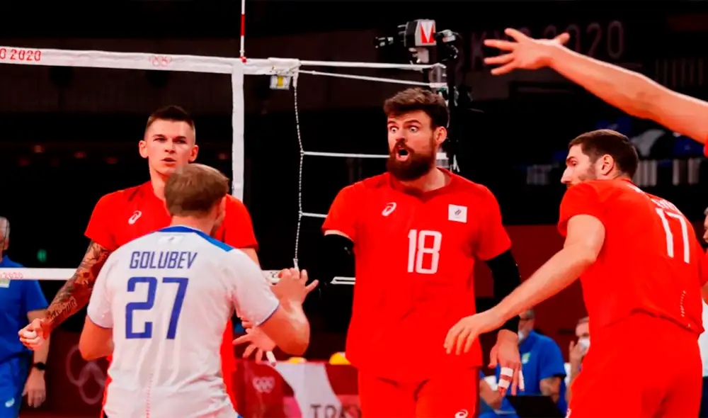 Las escuadras de Rusia y Francia se enfrentarán por la final del torneo de vóley de Tokio 2020. Foto: EFE