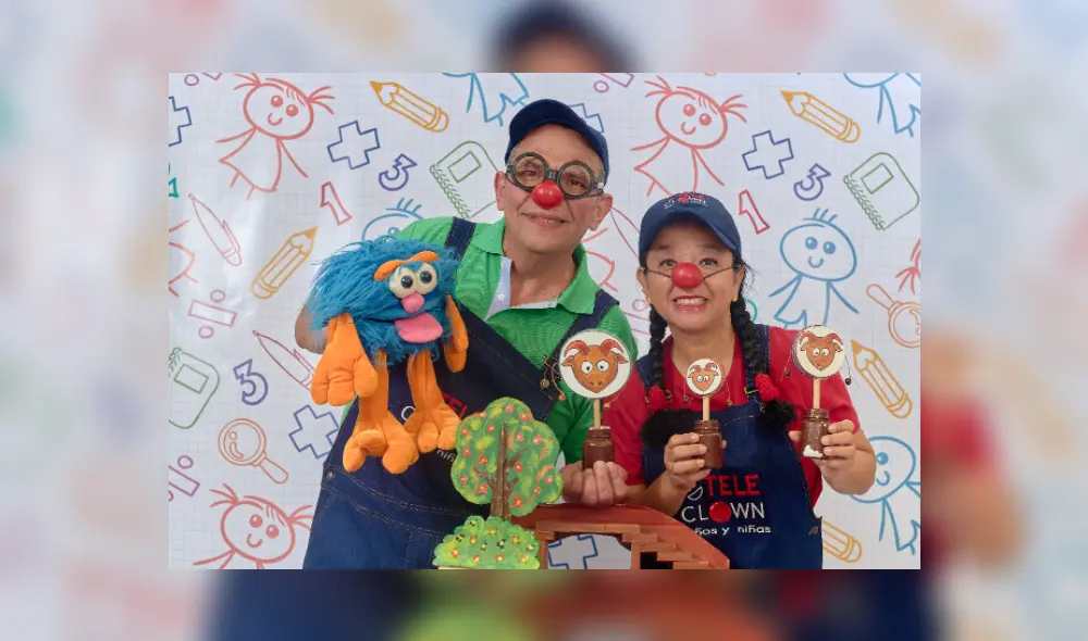 Los profesores Perla Cortez y Pepe Atto serán los conductores del programa. Foto: Mueca