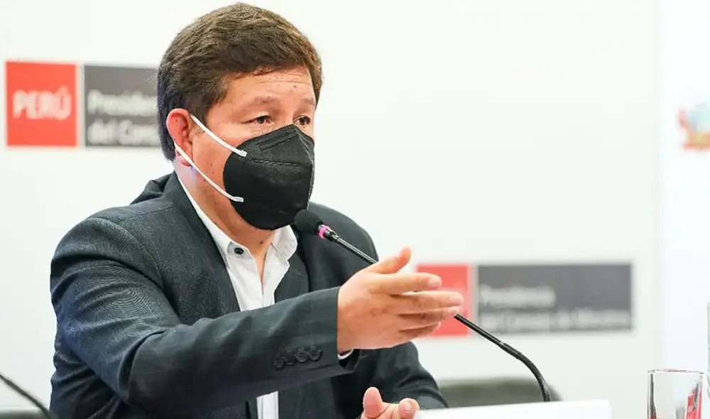 Guido Bellido mencionó que tienen "una actitud democrática de luchar contra todo tipo de discriminación". Foto: PCM