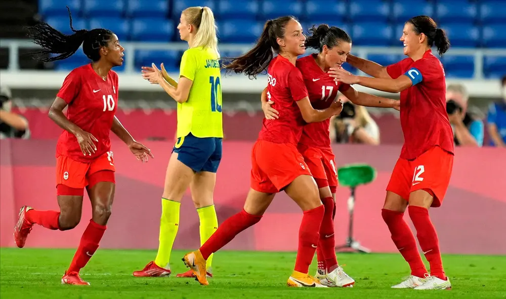 Suecia sumó su segunda medalla de plata consecutiva en unos Juegos Olímpicos. Foto: EFE