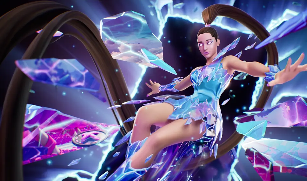 Durante el evento, los jugadores también podrán acceder a una serie de artículos temáticos de Ariana Grande. Foto: Epic Games Durante el evento, los jugadores también podrán acceder a una serie de artículos temáticos de Ariana Grande. Foto: Epic Games