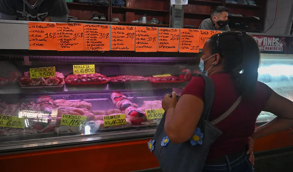 En Venezuela los precios de los alimentos no han dejado de subir en los últimos años. Foto: AFP