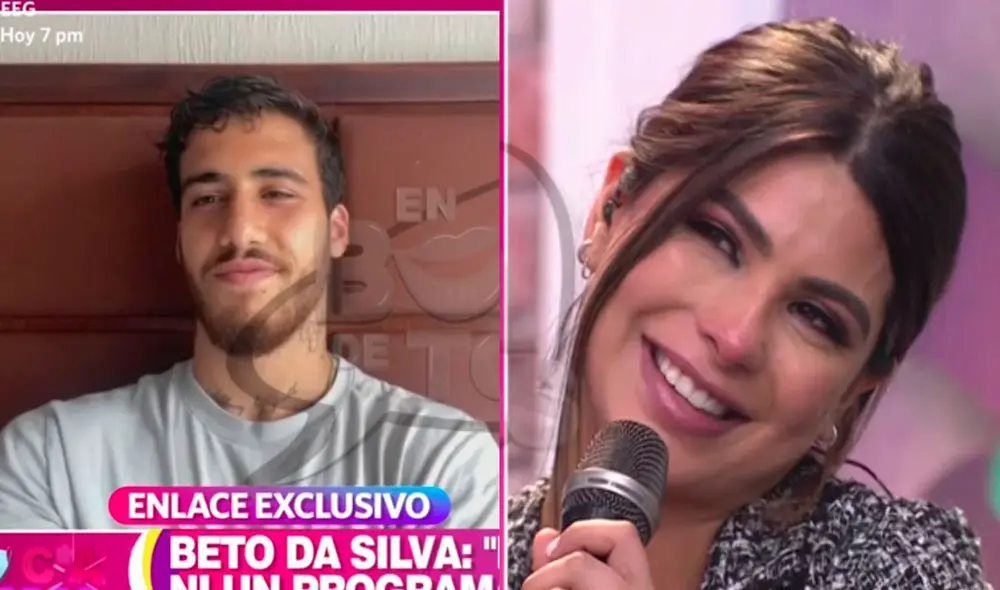 “Estoy feliz de que seas la madre de mi hija”, fue el romántico mensaje del futbolista a la madre de su futura hija. Foto: captura/América TV “Estoy feliz de que seas la madre de mi hija”, fue el romántico mensaje del futbolista a la madre de su futura hija. Foto: captura/América TV