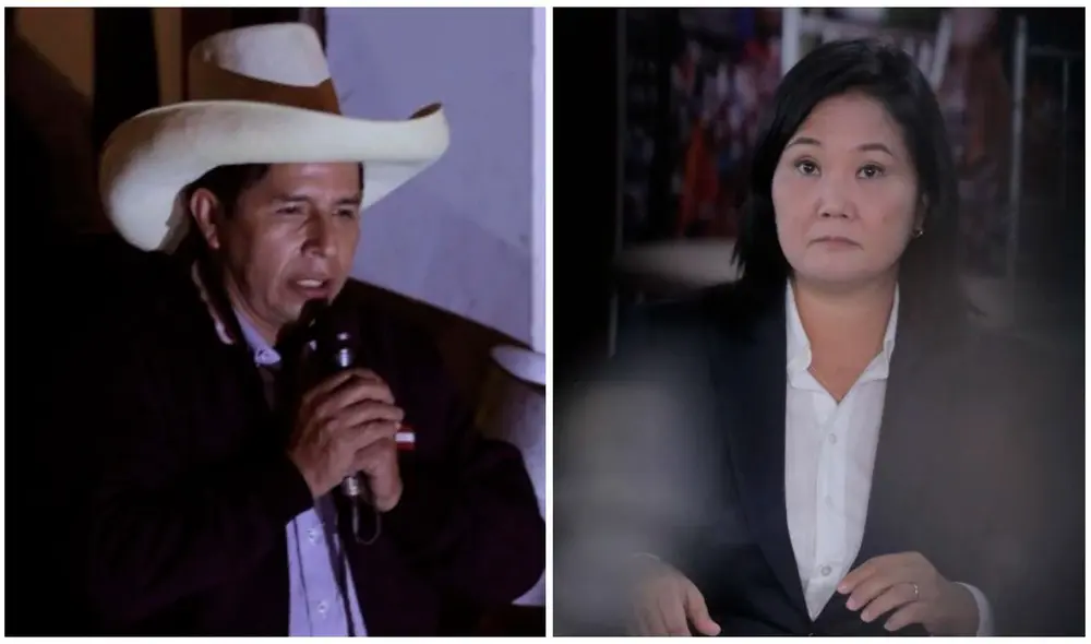 En Reino Unido hablaron tanto de Pedro Castillo como Keiko Fujimori. Foto: composición LR