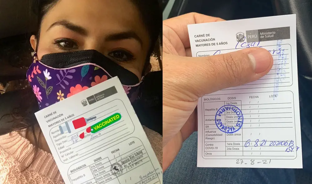 Vacunación continúa en varias regiones del país para inmunizar a la mayor cantidad posible. Foto: @37Yeya / @cespal22 / Twitter Vacunación continúa en varias regiones del país para inmunizar a la mayor cantidad posible. Foto: @37Yeya / @cespal22 / Twitter