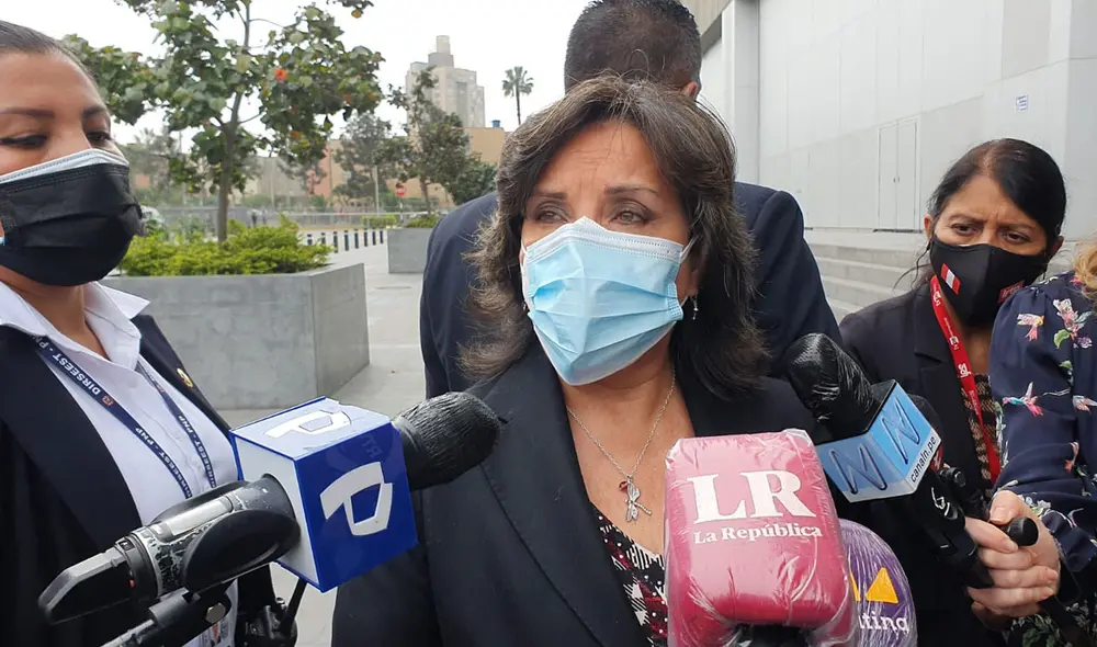 Boluarte es congresista de la República y ministra de Desarrollo e Inclusión Social. Foto: Joel Robles / URPI-LR