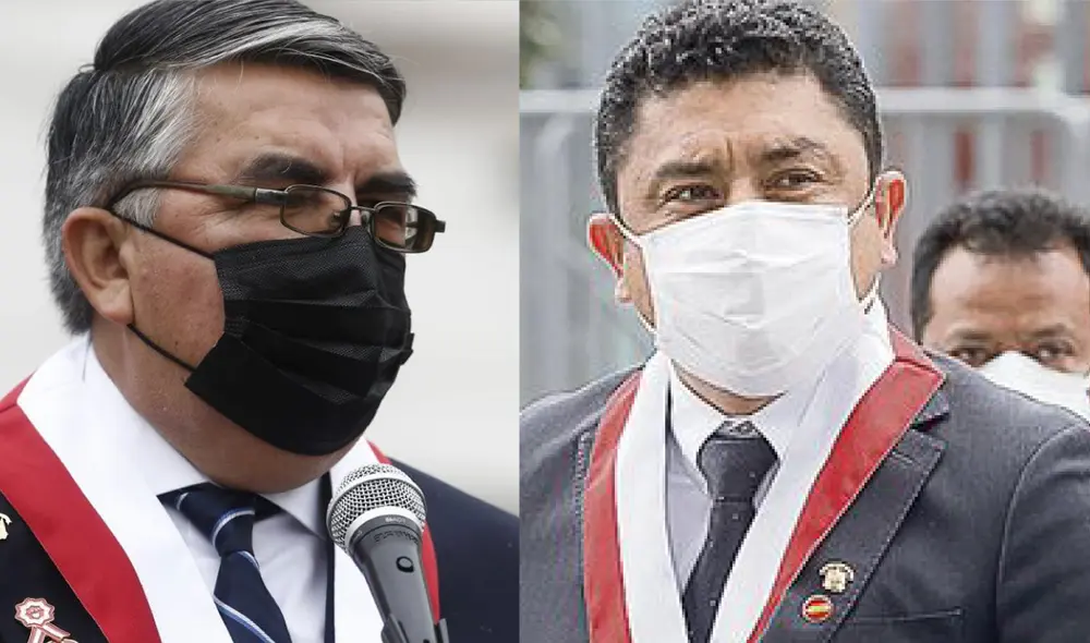 Alex Paredes y Guillermo Bermejo pertenecen a la actual bancada de Perú Libre. Foto: composición La República Alex Paredes y Guillermo Bermejo pertenecen a la actual bancada de Perú Libre. Foto: composición La República