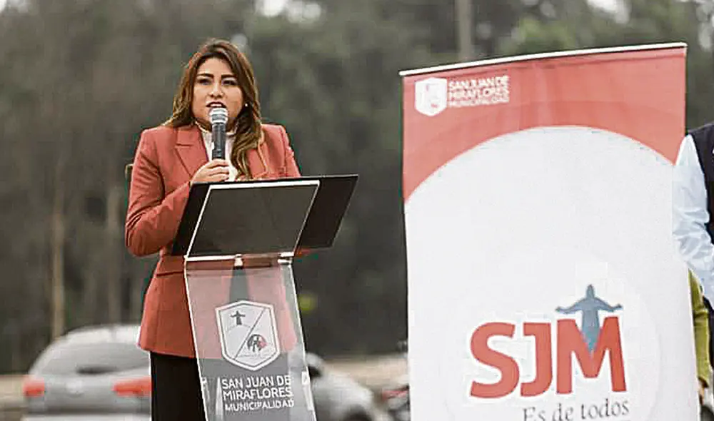 Burgomaestre. La alcaldesa de San Juan de Miraflores, María Nina Garnica, fue detenida en su vivienda y acusada de liderar una organización criminal. Foto: difusión Burgomaestre. La alcaldesa de San Juan de Miraflores, María Nina Garnica, fue detenida en su vivienda y acusada de liderar una organización criminal. Foto: difusión