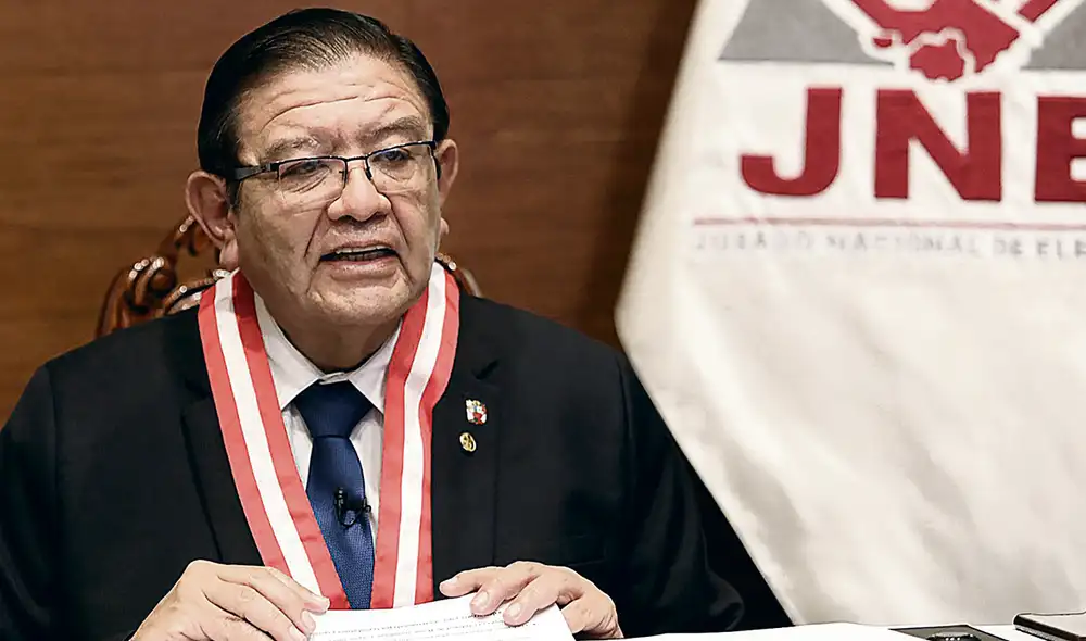 Víctima. Jorge Salas es el jefe del máximo órgano electoral. Foto: difusión Víctima. Jorge Salas es el jefe del máximo órgano electoral. Foto: difusión