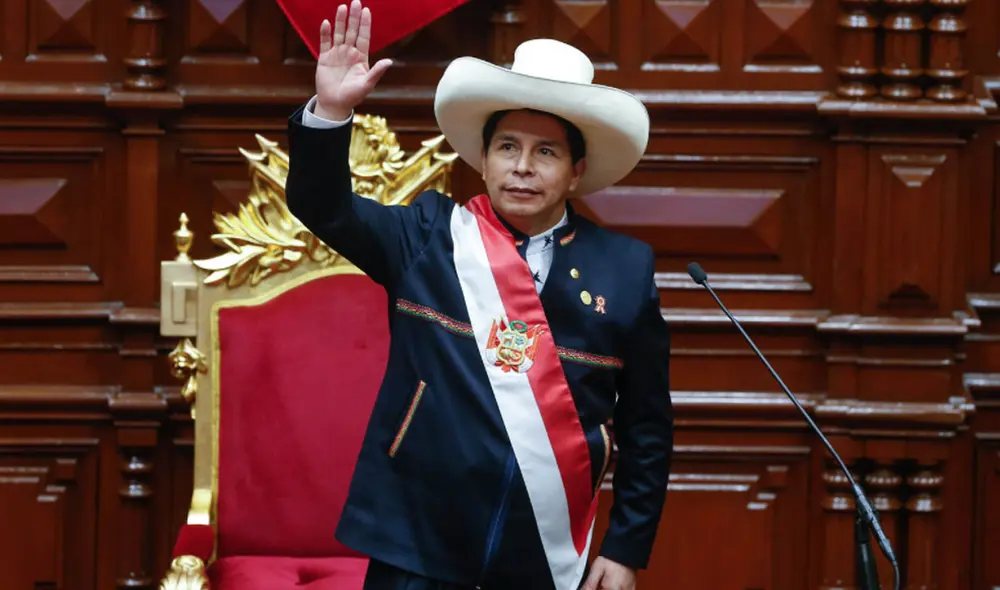 Castillo juró como presidente de la República el último 23 de julio. Foto: Presidencia Castillo juró como presidente de la República el último 23 de julio. Foto: Presidencia