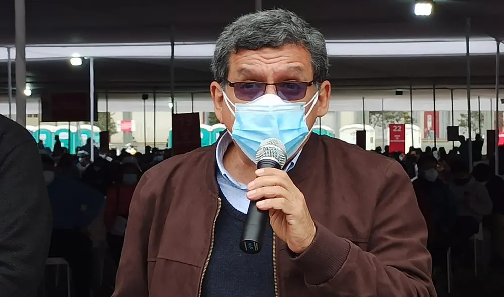 Ministro Hernando Cevallos confirmó que vacunatones serán replicados en Ica, Arequipa, Pasco y Junín. Foto: URPI-LR Ministro Hernando Cevallos confirmó que vacunatones serán replicados en Ica, Arequipa, Pasco y Junín. Foto: URPI-LR