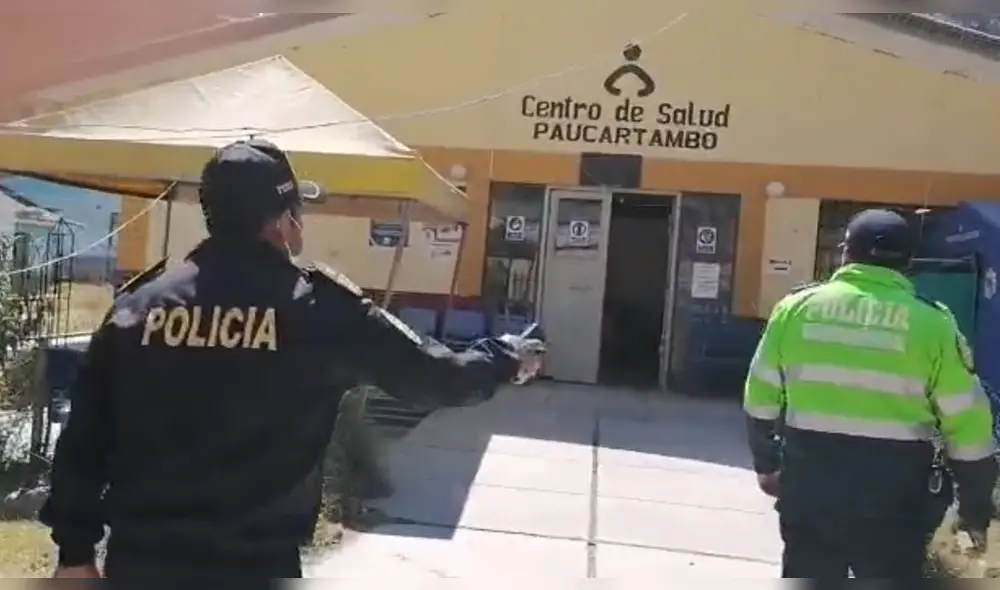 Cusco. Agentes de la Policía llegaron hasta el establecimiento para iniciar las investigaciones. Foto: PNP