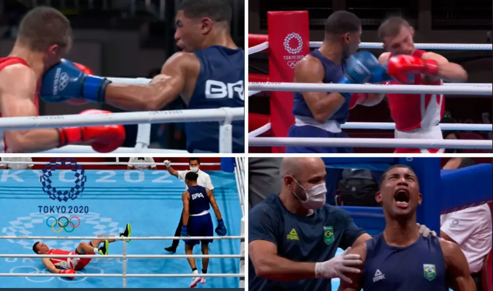 Hebert Sousa se llevó la medalla de oro en la categoría peso medio hasta 75 kilos. Foto: composición de La República