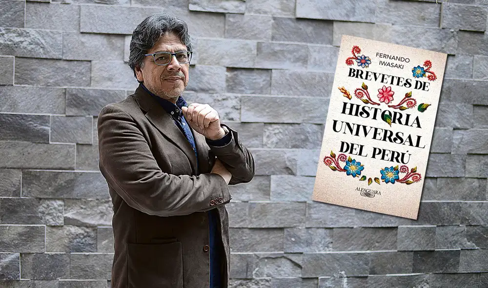 Iwasaki no traza ni bocetea biografías, sino echa una mirada al personaje histórico. Foto: composición LR Iwasaki no traza ni bocetea biografías, sino echa una mirada al personaje histórico. Foto: composición LR