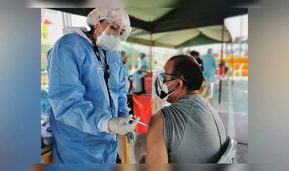 Meta trazada para estos dos días de Vacunatón es de 40.000 beneficiarios. Foto: Geresa