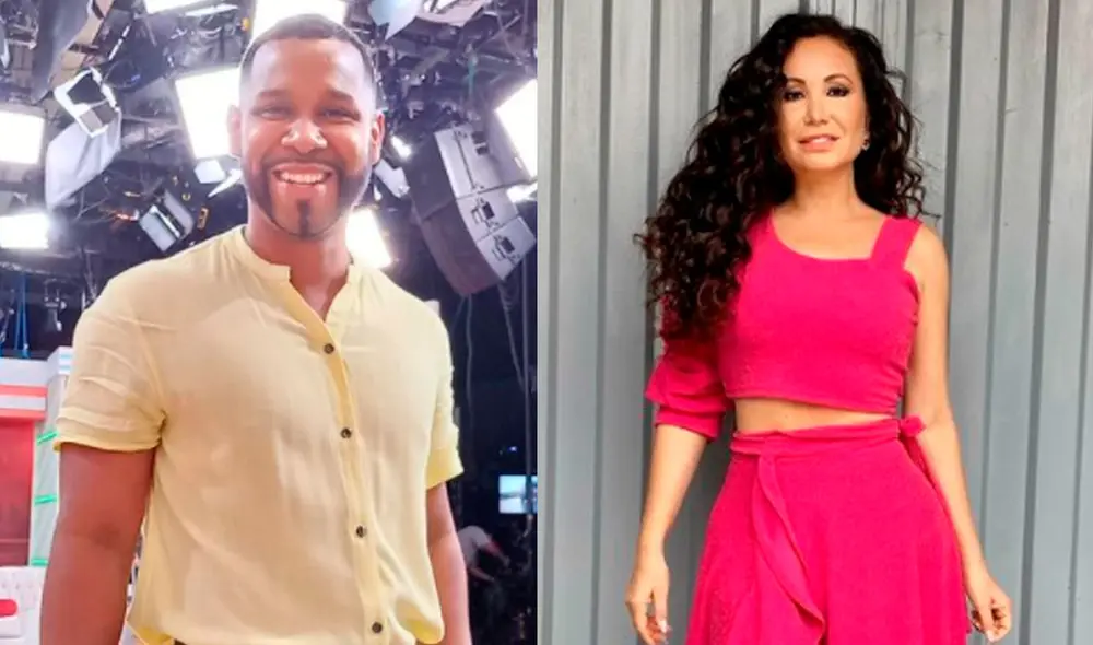 Janet Barboza y Edson Dávila demostraron lo bien que se llevan fuera de los sets de América Hoy y hasta planean viajar juntos. Foto: captura América TV Janet Barboza y Edson Dávila demostraron lo bien que se llevan fuera de los sets de América Hoy y hasta planean viajar juntos. Foto: captura América TV