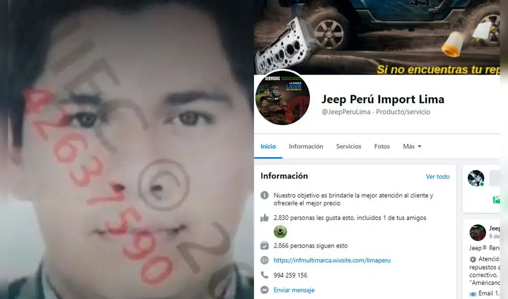 El hombre utilizaba el nombre de la empresa de importaciones San Miguel. Foto: composición/captura de América Noticias El hombre utilizaba el nombre de la empresa de importaciones San Miguel. Foto: composición/captura de América Noticias