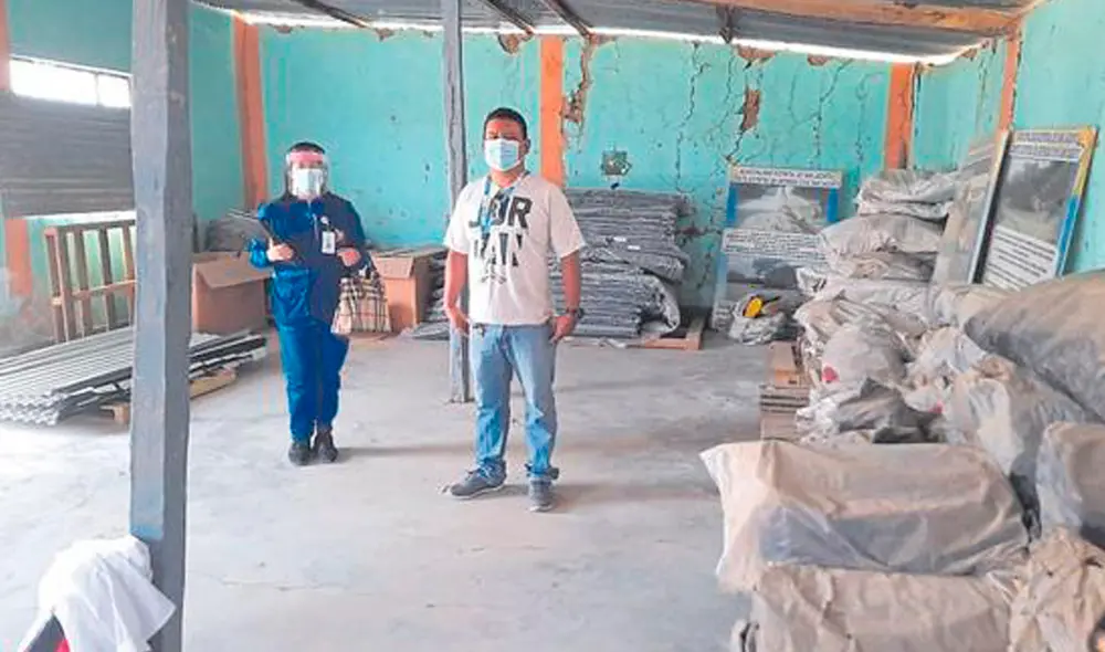 La Defensoría precisa que en la supervisión se verificó que solo el almacén de la región ha pasado por un control de plagas, de desinfección y desratización. Foto: difusión