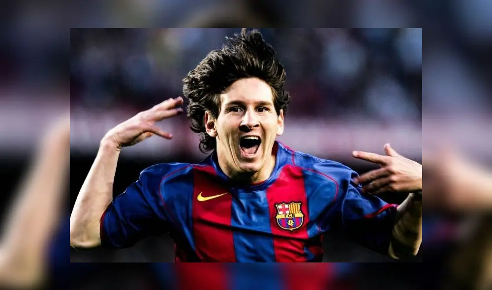 Messi debutó con el FC Barcelona el 16 de octubre de 2004. Foto: fcbarcelona.es Messi debutó con el FC Barcelona el 16 de octubre de 2004. Foto: fcbarcelona.es