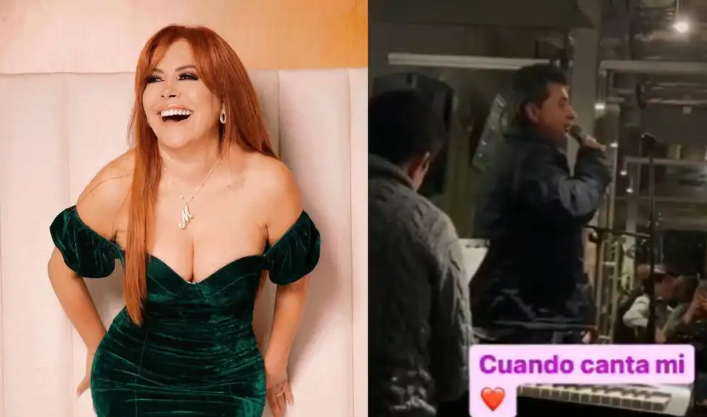 Magaly Medina junto a su esposo Alfredo Zambrano en restaurante de Lima. Foto: composición/ Instagram