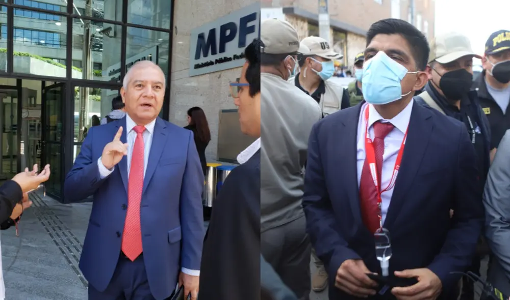 Wilfredo Pedraza y su propuesta para que Juan Carrasco pueda seguir como ministro del Interior. Foto: GLR Wilfredo Pedraza y su propuesta para que Juan Carrasco pueda seguir como ministro del Interior. Foto: GLR