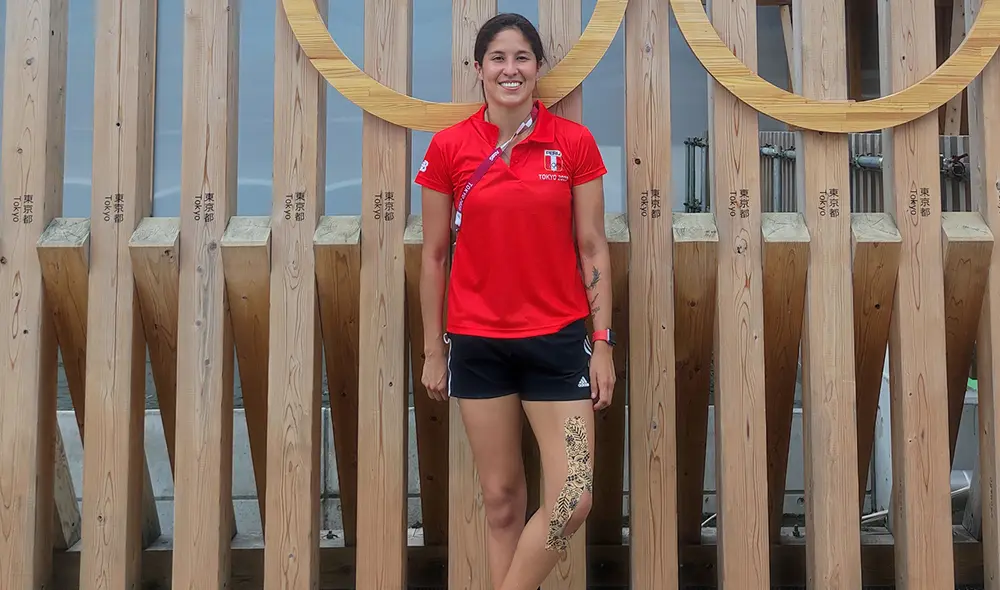 Alexandra Grande culminó en el puesto 7 de los juegos Olímpicos Tokio 2020. Foto: Milagros Crisanto/GLR