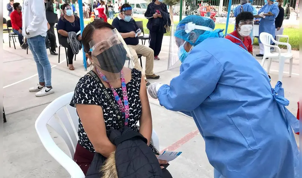 Geresa pretende vacunar a 60.000 personas de 43 a 49 años en Lambayeque. Foto: Difusión.