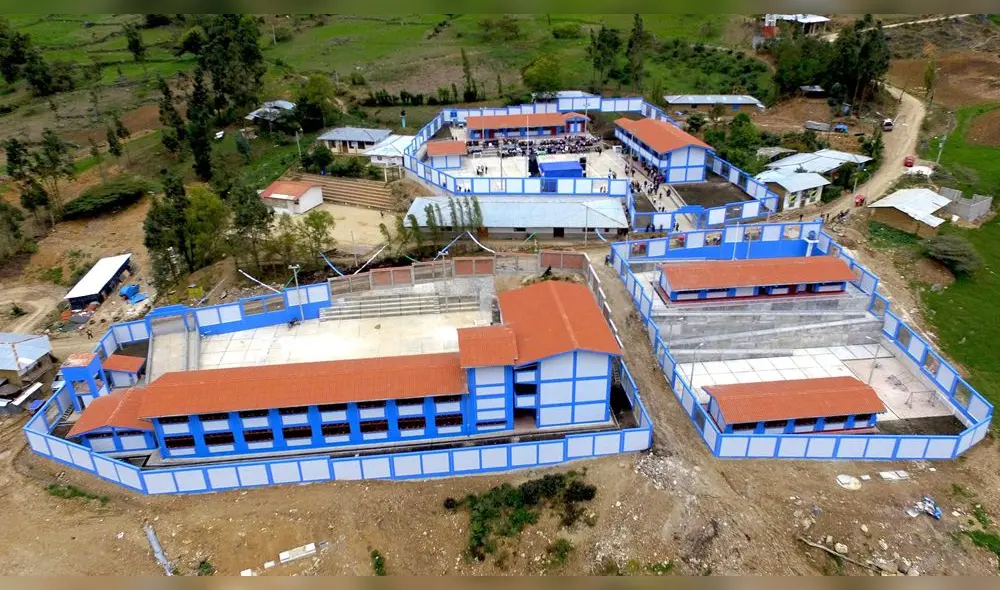 Mejoran infraestructura educativa en varias provincias de Cajamarca. Foto: Gobierno Regional Cajamarca