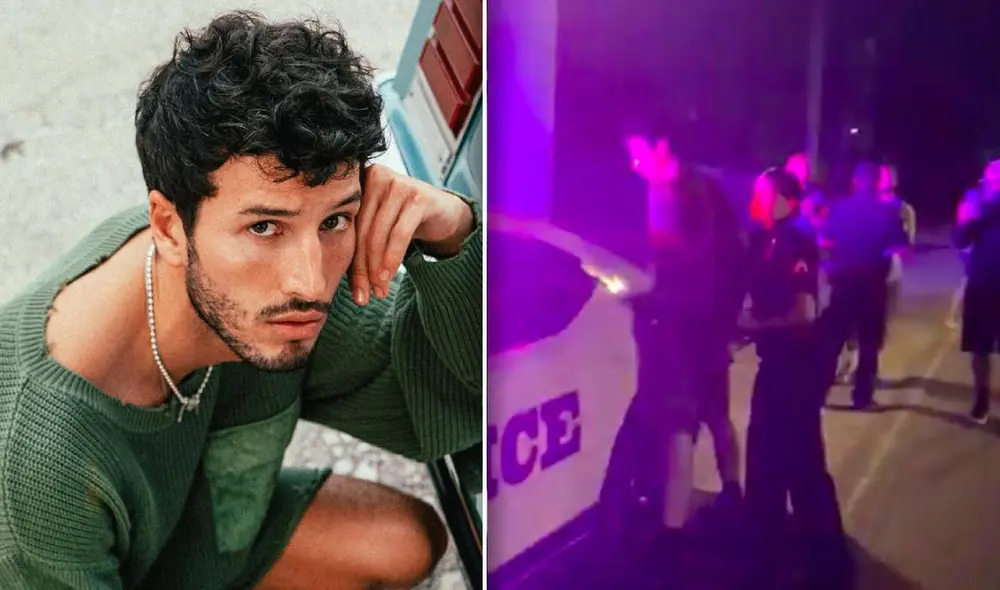 En las imágenes se aprecia al acusado siguiendo las órdenes de los agentes sin oponer resistencia. Foto: composición Instagram / Twitter