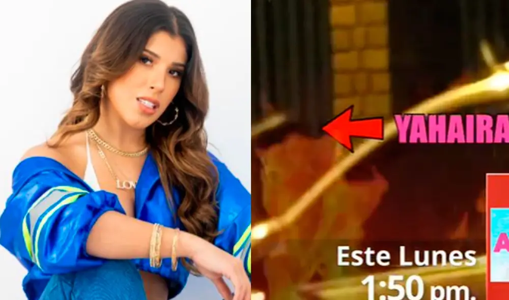 Yahaira Plasencia y sus hermanos fueron captaros en un domicilio de La Molina, en un ‘after party’. Foto: captura de Amor y fuego