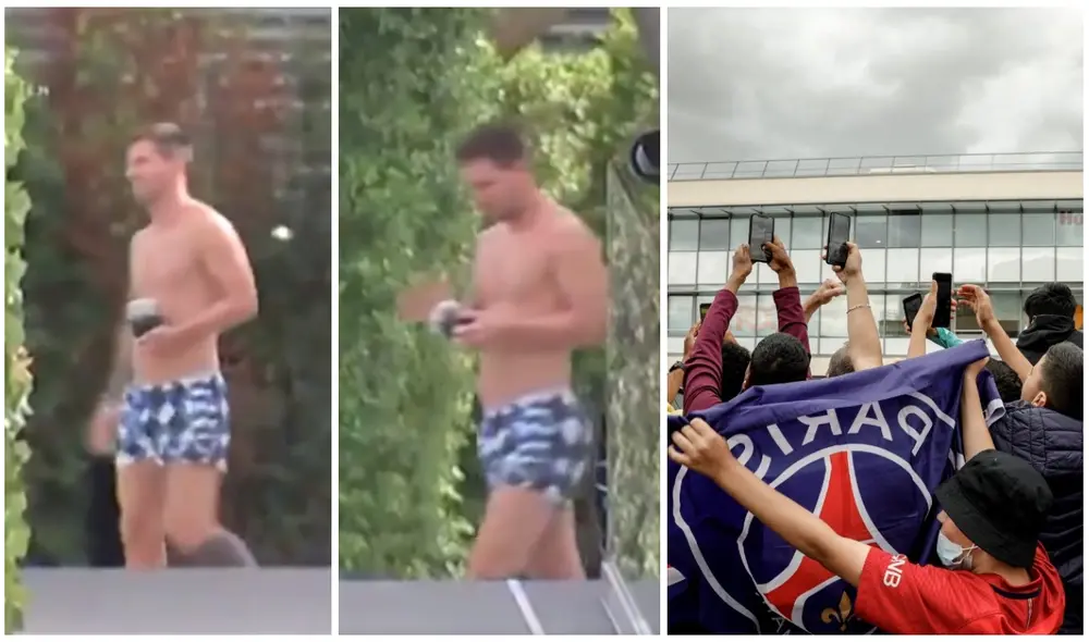 Decenas de hinchas parisinos esperan el pronto arribo del astro argentino. Foto: composición LR Decenas de hinchas parisinos esperan el pronto arribo del astro argentino. Foto: composición LR