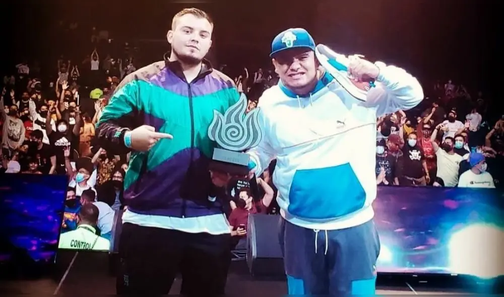 Aczino y Rapder lograron su primer título como dupla en esta temporada 2021. Foto: Avatar Freestyle.
