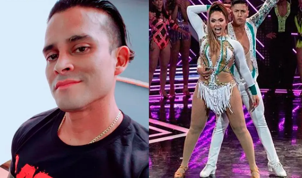 Christian Domínguez aseguró que su expareja Isabel Acevedo tiene técnica para bailar y también le parece justa ganadora del versus de baile en Reinas del show. Foto: captura de América TV