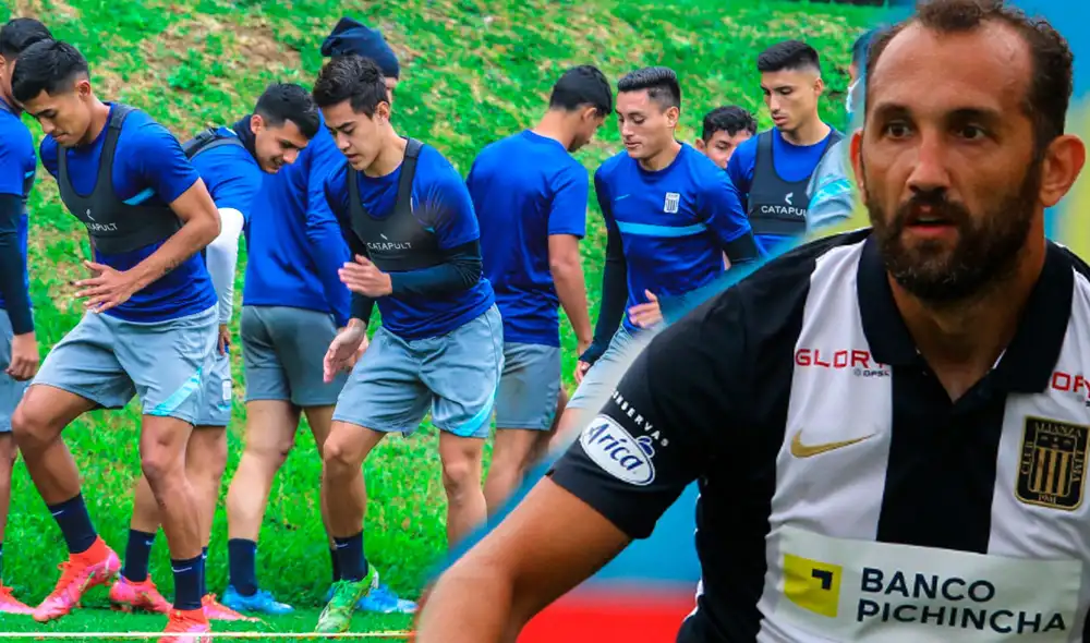 Hernán Barcos lleva cuatro goles con Alianza Lima en la Liga 1. Foto: composición La República