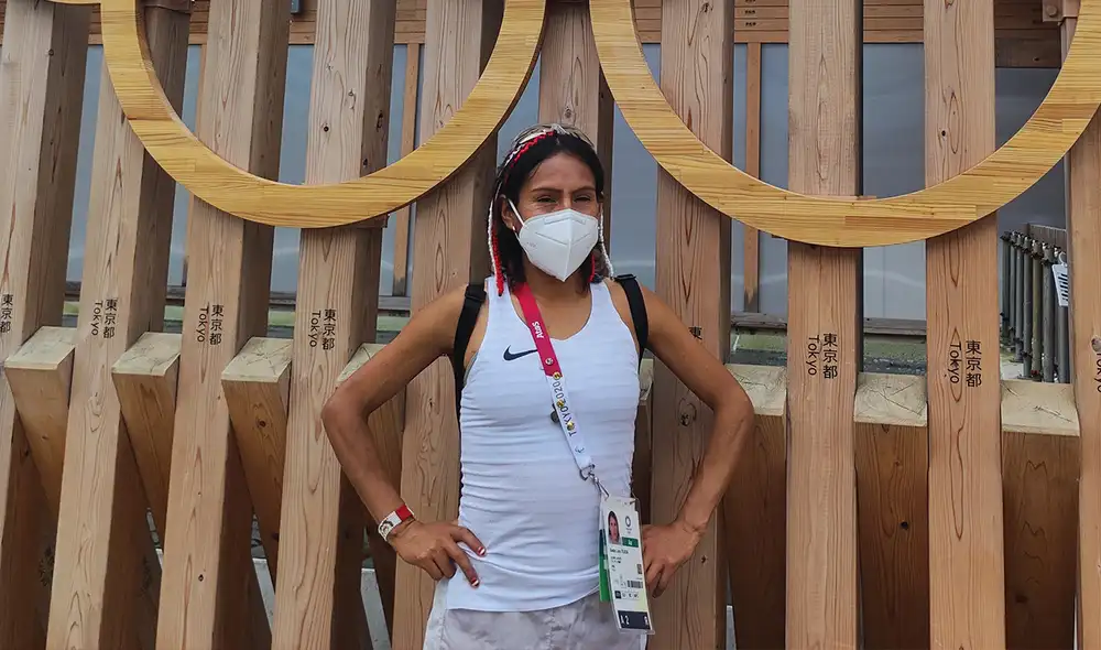Gladys Tejeda fue una de las últimas integrantes de la delegación peruana en competir en Tokio 2020. Foto: Milagros Crisanto/GLR